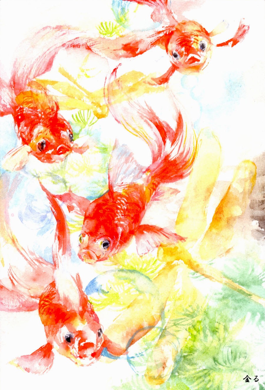 金魚 アート インテリア絵画の通販 販売サイト Thisisgallery ディスイズギャラリー