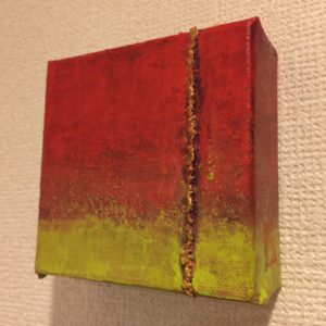 画家 キヌヲ・F 実践女子大学文学部中退。高校のときの選択科目が美術でした。いわゆる芸術科は卒業していません。独学です。