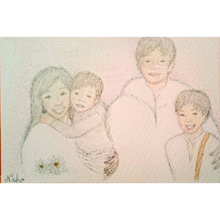 KONISHIKIさんの描くご家族のイメージアート 2014年カレンダーセット-