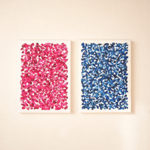 抽象 青 赤 混沌 凹凸 現代アート 絵画の通販 販売サイト Thisisgallery ディスイズギャラリー