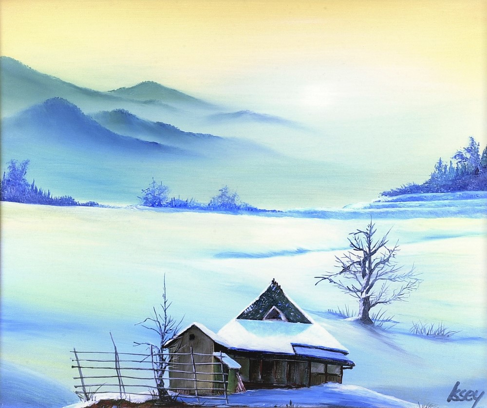 型番幻想・雪国６ 自然、風景画