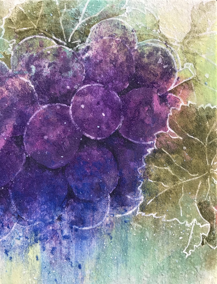葡萄の誘惑 | アート・インテリア絵画の通販・販売サイト