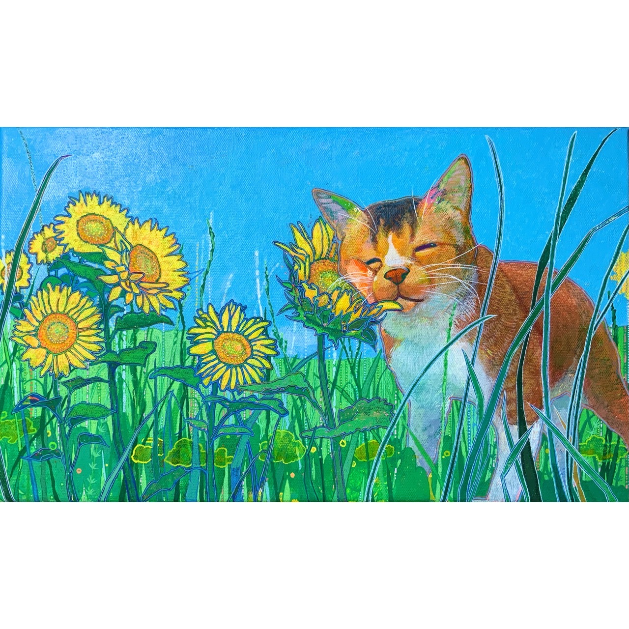 オーダー制作】愛猫画 | アート・インテリア絵画の通販・販売サイト 