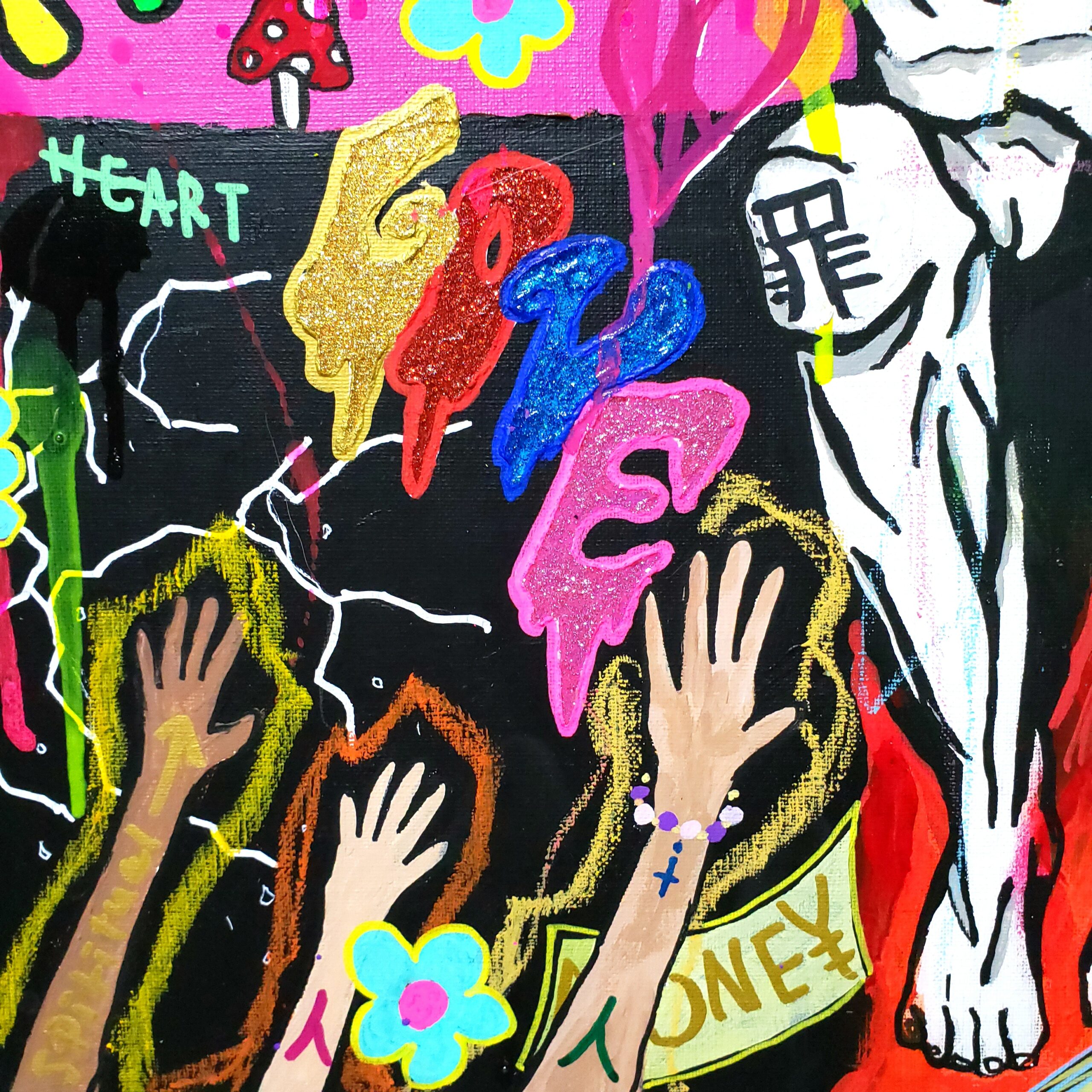 イラスト 天国か地獄 Heaven Or Hell 新進気鋭アーティストchika作品 するコンペ