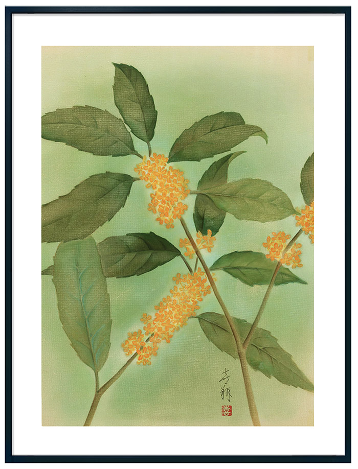 季節の花 金木犀/キンモクセイ | インテリア絵画 アートの専門通販