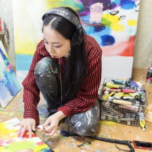 画家 くつなまい 2006年愛媛県立松山南高等学校定時制卒業