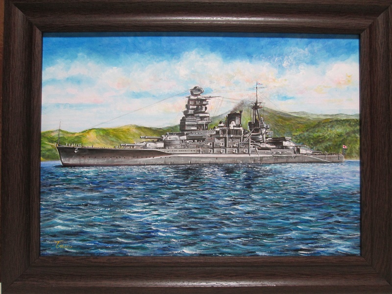 戦艦「長門」 | nobu ｜インテリア絵画 アートの専門通販 thisisgallery（ディスイズギャラリー）