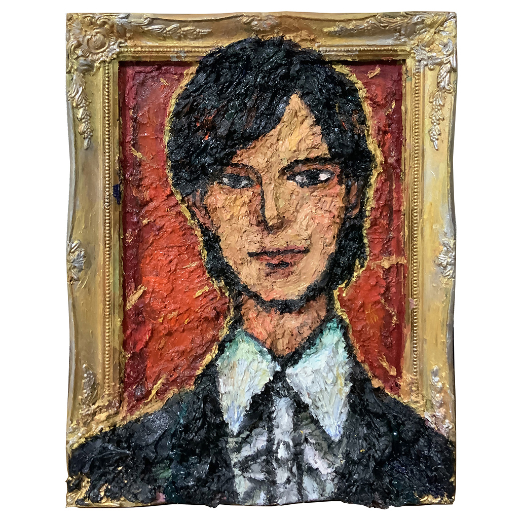 真珠夫人　肖像画　横山めぐみ　油絵　肉筆 横山めぐみ | 絵画販売 インテリアアート専門通販 This Is Gallery