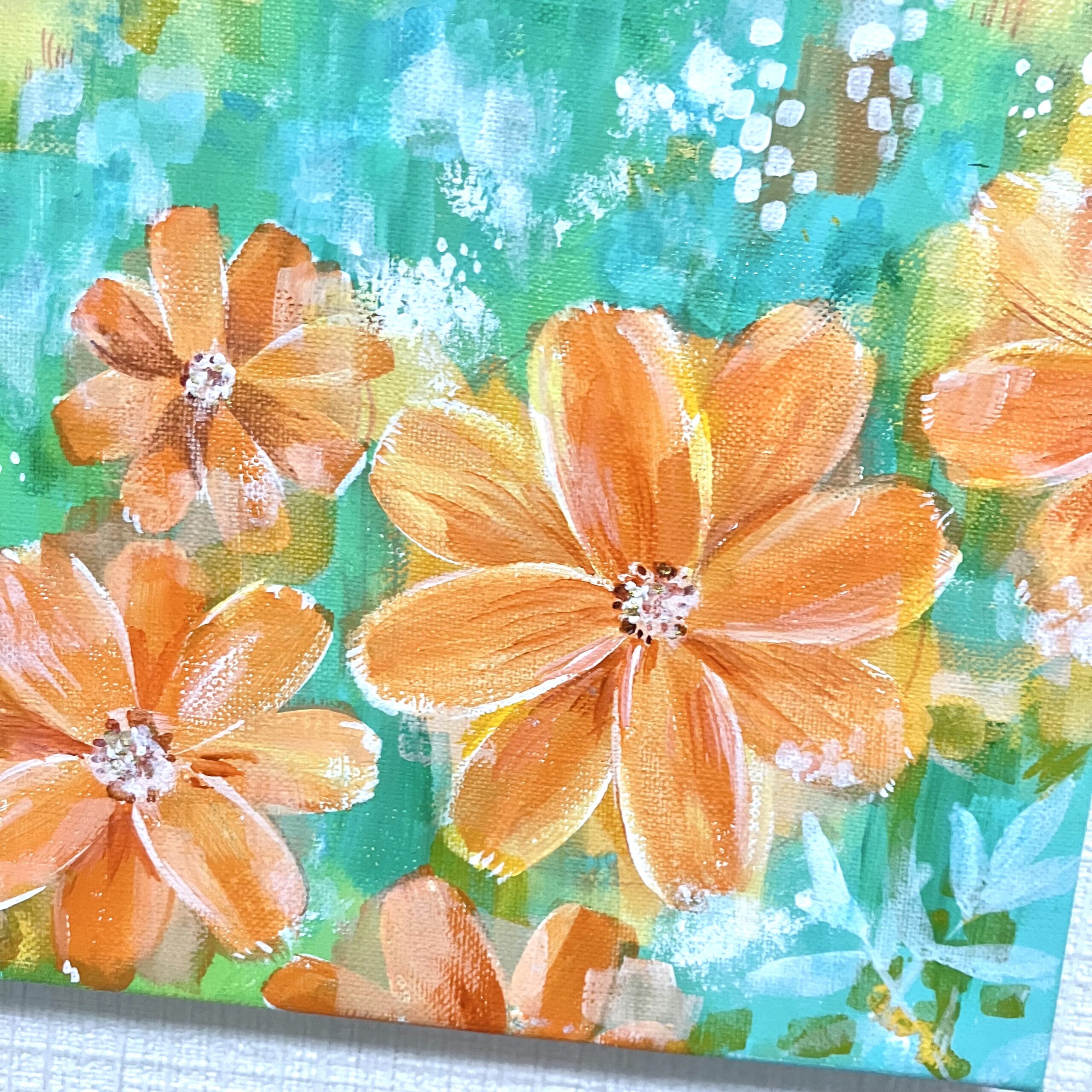 秋桜と猫 | wacaco［ワカコ］ ｜インテリア絵画 アートの専門