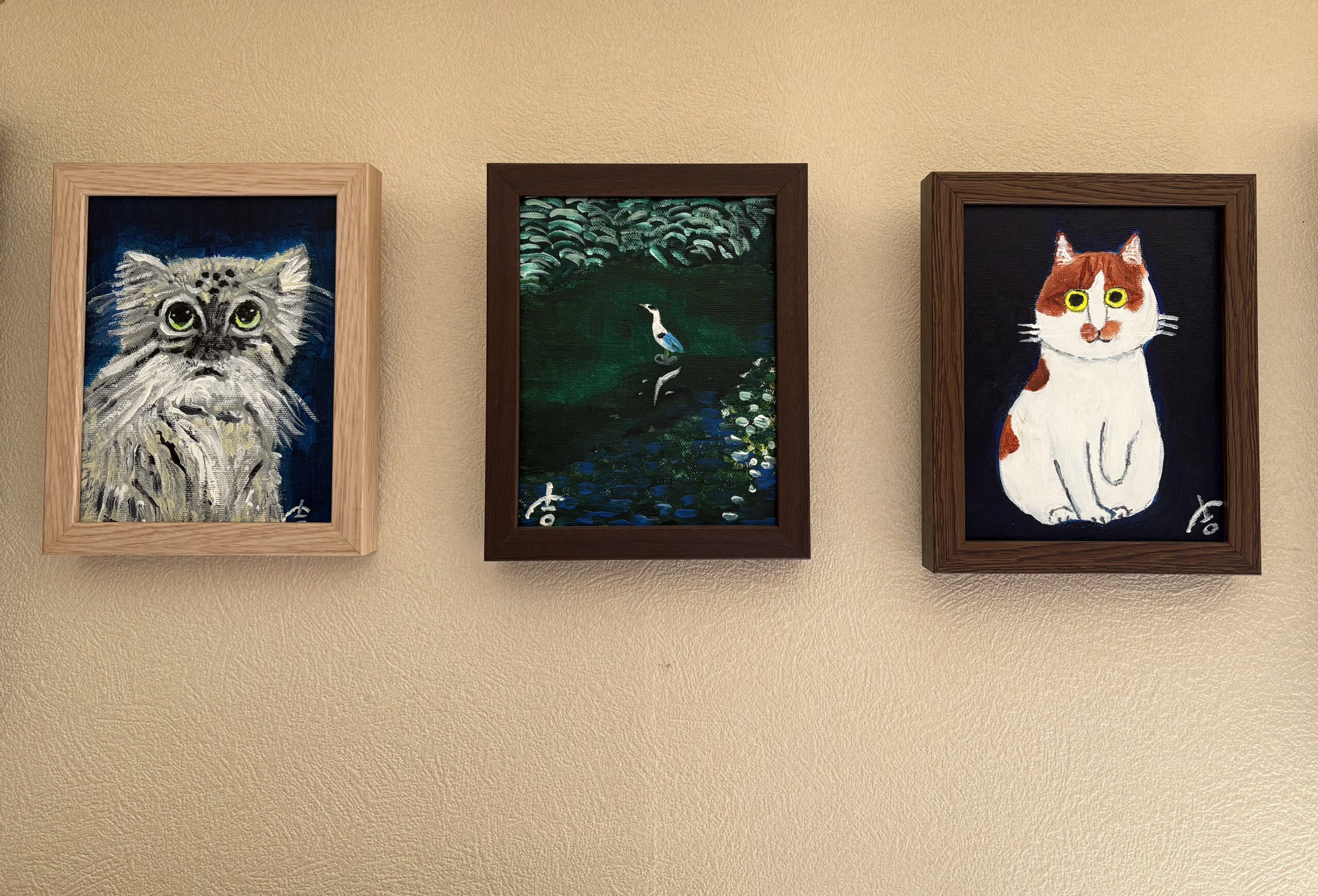 マヌルネコ | 中村吉郎 ｜インテリア絵画 アートの専門通販