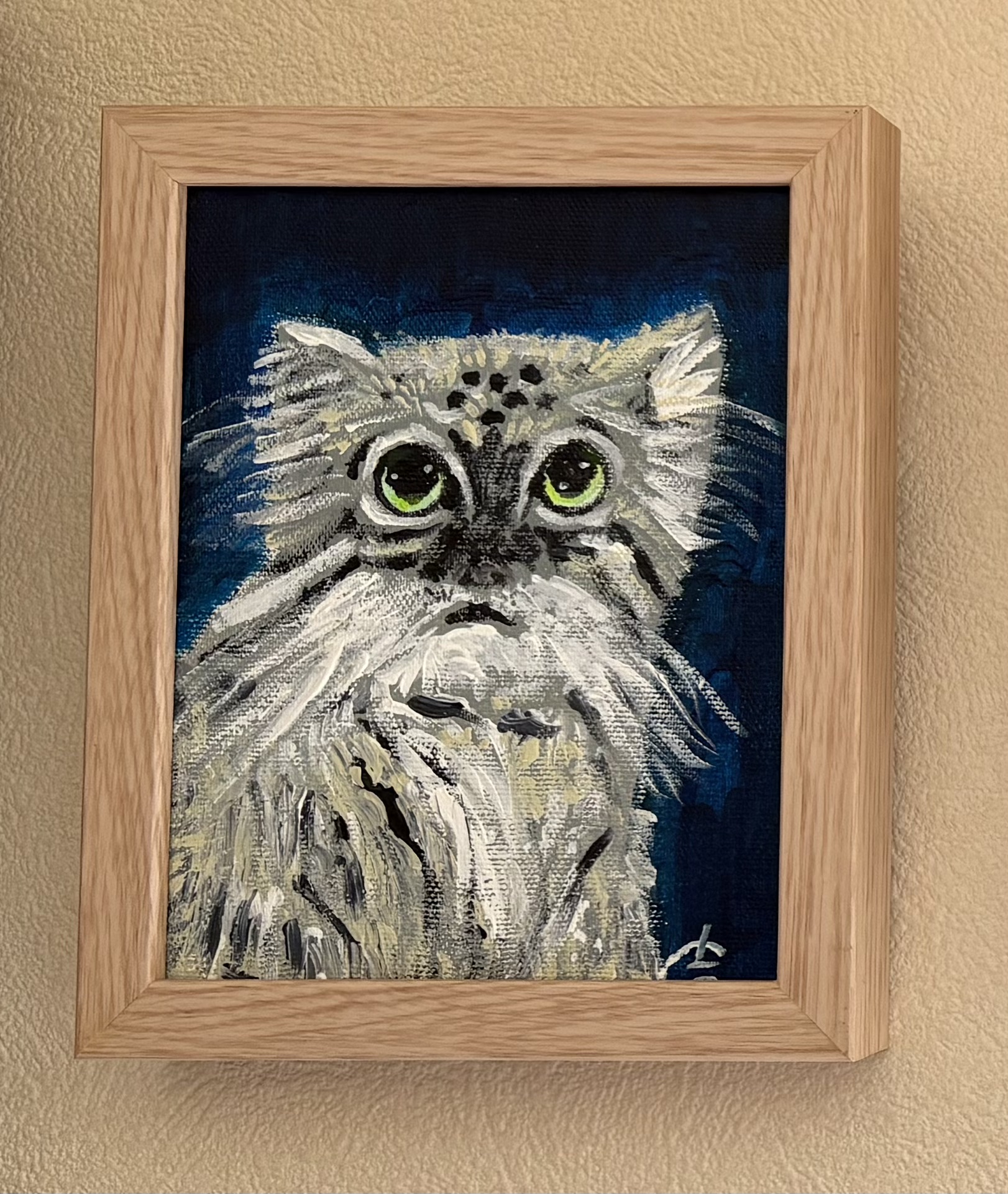 マヌルネコ | 中村吉郎 ｜インテリア絵画 アートの専門通販