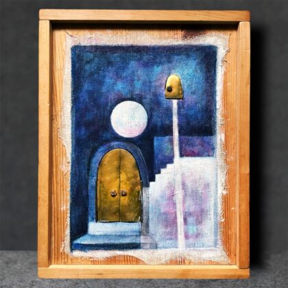 絵画 のおすすめ作品・人気作家 抽象画 ミックスメディアオブジェ絵画抽象 心象風景 風景 心象風景 (thin line) インテリア絵画 アート