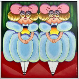 画家 フジモトアキコ 1998年多摩美術大学卒業