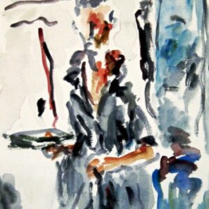 画家 teru 1985年京都大学卒業