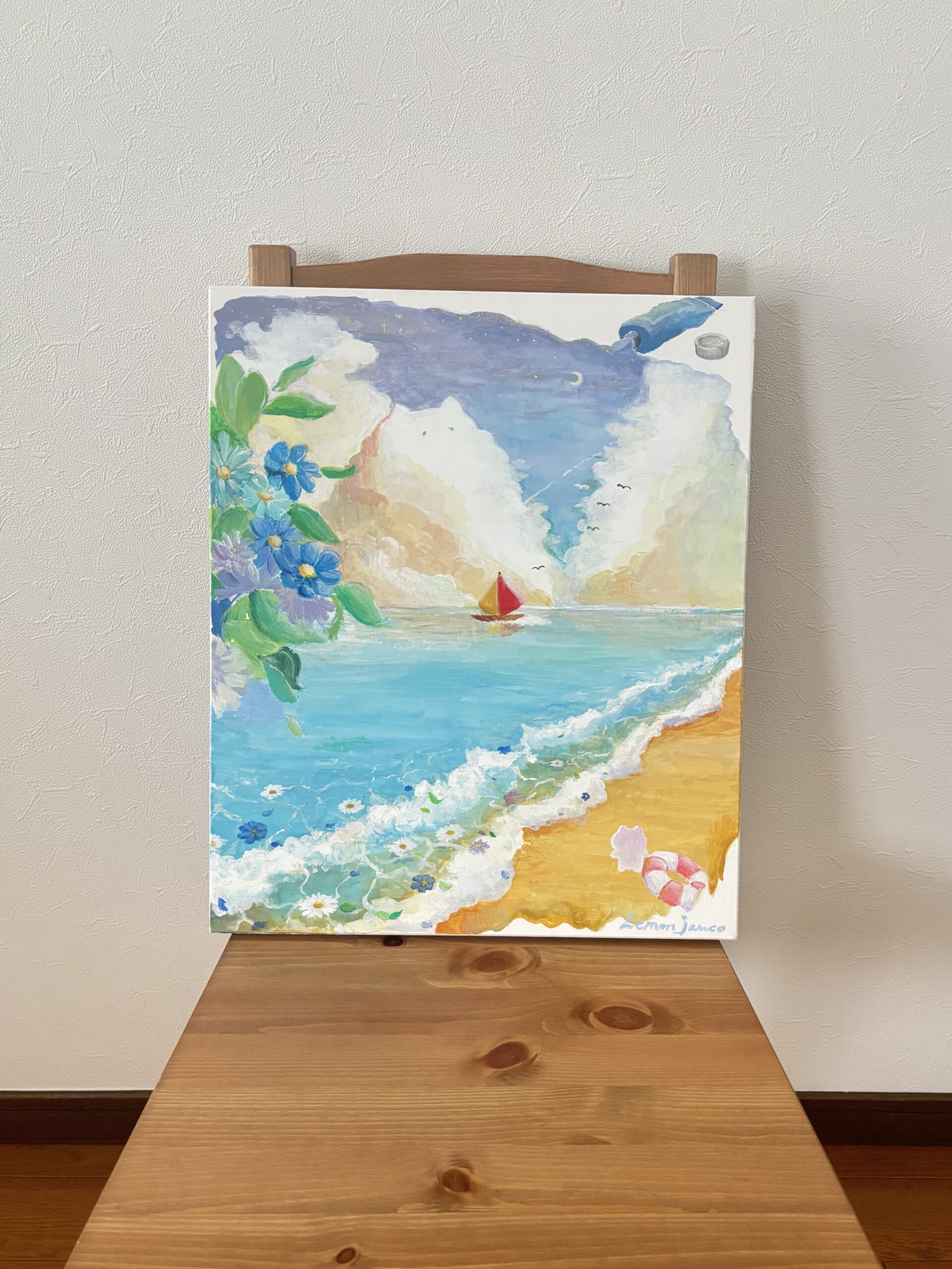   レモンジャム子 インテリア絵画 アート