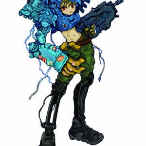 デジタルイラスト のおすすめ作品・人気作家 SF女の子サイボーグミリタリーコミック戦士 サイボーグ女子 インテリア絵画 アート