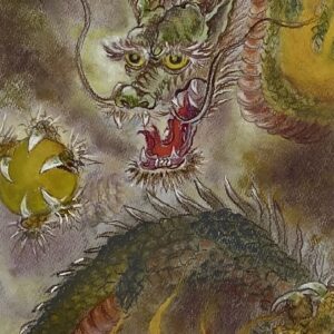 パステル画 のおすすめ作品・人気作家 龍の絵昇竜守護龍パステル画開運アート風水アート縁起物スピリチュアルアート 龍の絵 パステル画 開運・守護・インテリアアート インテリア絵画 アート