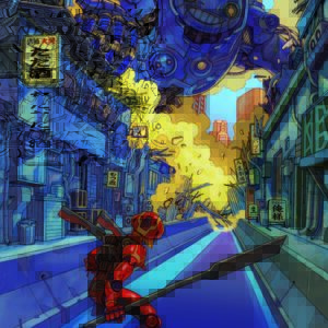 デジタルイラスト のおすすめ作品・人気作家 SFロボットサイボーグバトル未来 ブラブレ インテリア絵画 アート