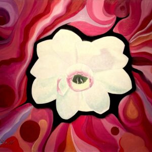 アーティスト ChikakoN 「絵は人から教わりたくない。」自由に描きたい気持ちが強く、独学。