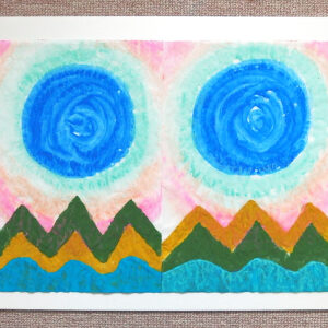 絵画 のおすすめ作品・人気作家 抽象画 contemporary art painting 岩絵の具 抽象 日本画 P2045015 インテリア絵画 アート