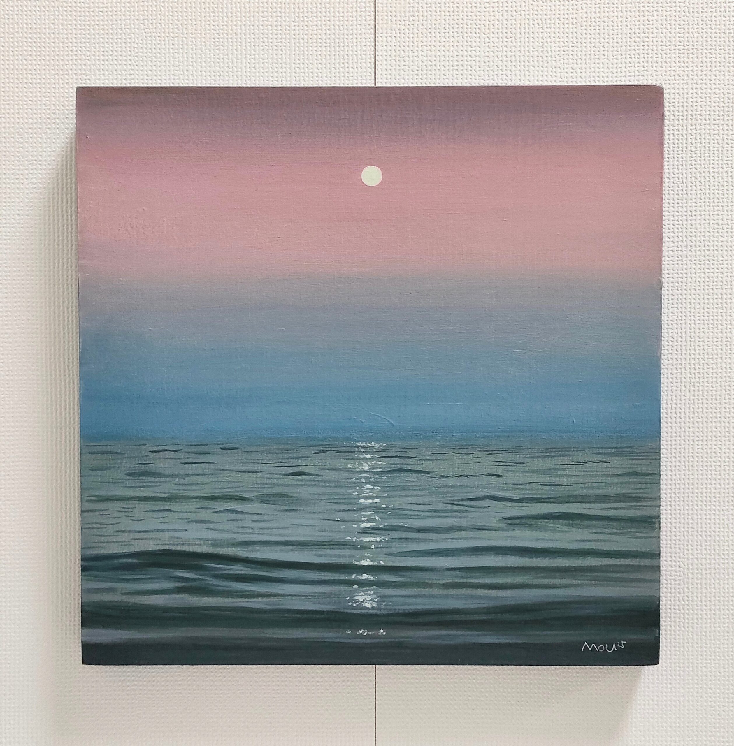 アクリル画 のおすすめ作品・人気作家 海の絵 夜明け インテリア絵画 アート