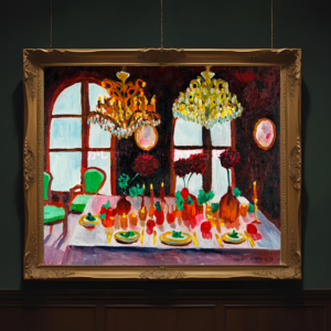 絵画 のおすすめ作品・人気作家 油彩画 38×46㎝「西洋式テーブルA」F8・原画・油彩 インテリア絵画 アート