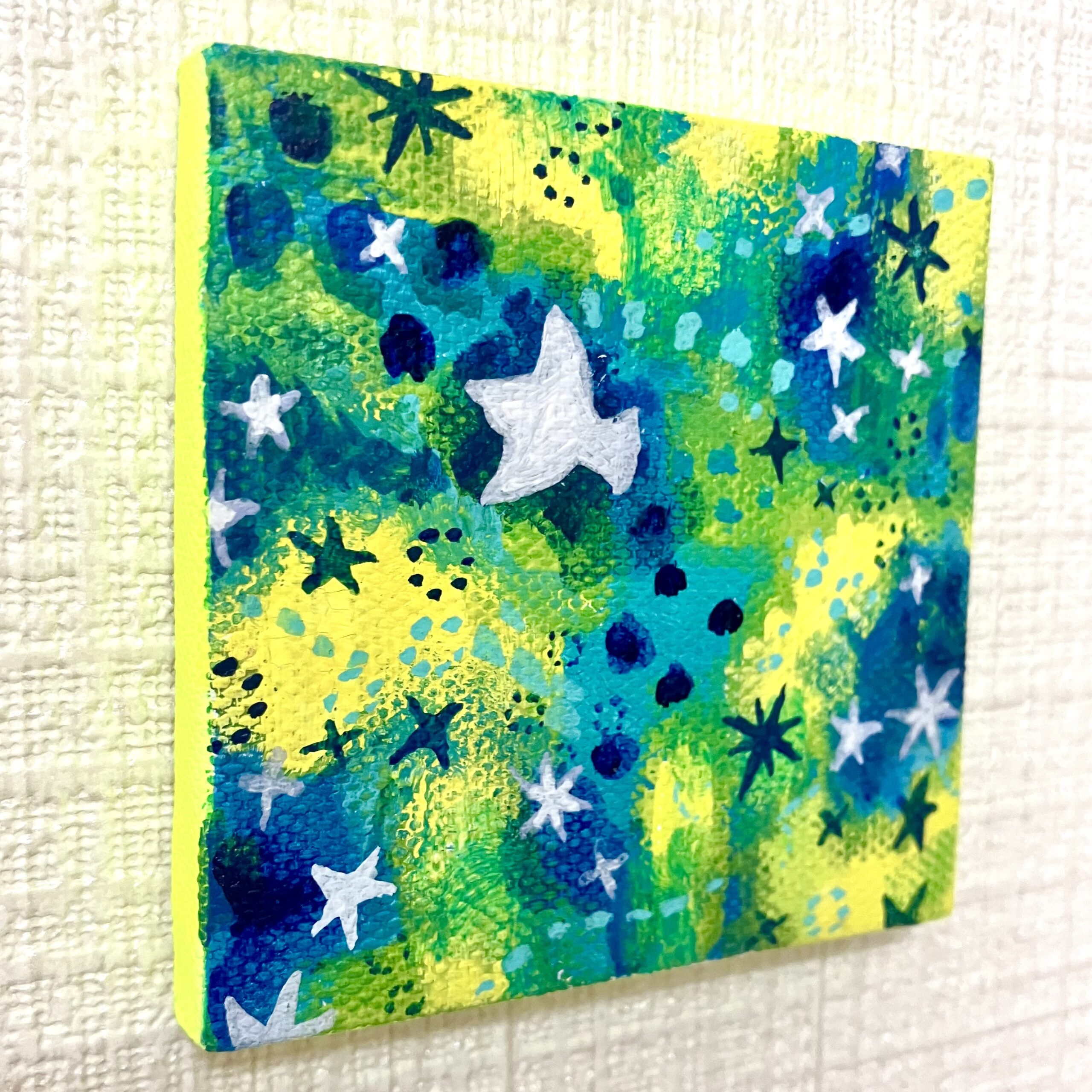 ホシトトリ【ミニ原画】 | wacaco［ワカコ］ ｜インテリア絵画