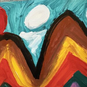 その他 風景画 夏山 インテリア絵画 アート