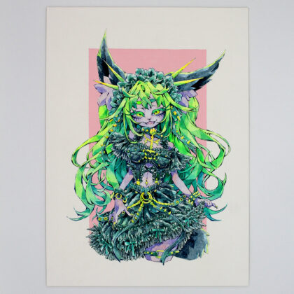 手描きイラスト のおすすめ作品・人気作家 キャラクター GREEN HAZE インテリア絵画 アート