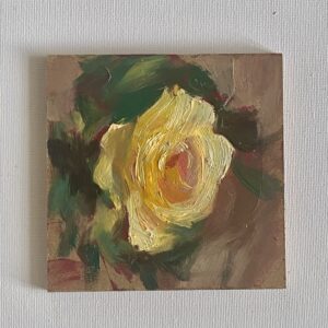 油絵 のおすすめ作品・人気作家 油絵 花 flower painting rose ばら バラ 小品 rose インテリア絵画 アート
