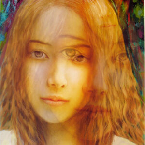 版画 のおすすめ作品・人気作家 人物 女性 ゴールデンポートレート1/5(人919) インテリア絵画 アート