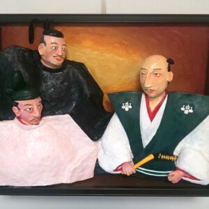 絵画 のおすすめ作品・人気作家  「三傑会談」(立体絵画） インテリア絵画 アート