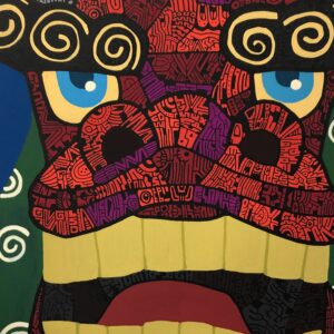 絵画 のおすすめ作品・人気作家 イラスト 動物 赤 縁起物 a mascot インテリア絵画 アート