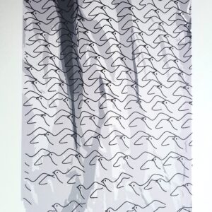 版画 のおすすめ作品・人気作家 鳥　見え方の不思議　トリックアート 集合する鳥 インテリア絵画 アート