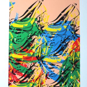 版画 のおすすめ作品・人気作家 ハイヒール　リボン　トリックアート ハイヒールとリボン インテリア絵画 アート