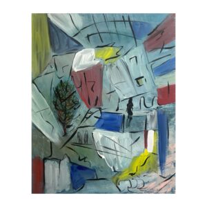 アクリル画 のおすすめ作品・人気作家 抽象画 風景画 Woman in the Alley インテリア絵画 アート