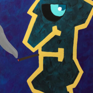 絵画 のおすすめ作品・人気作家 イラスト 人物画 smoke インテリア絵画 アート