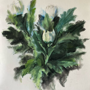 パステル画 のおすすめ作品・人気作家 pastel still life パステル静物花 花 Chrysanthemum インテリア絵画 アート