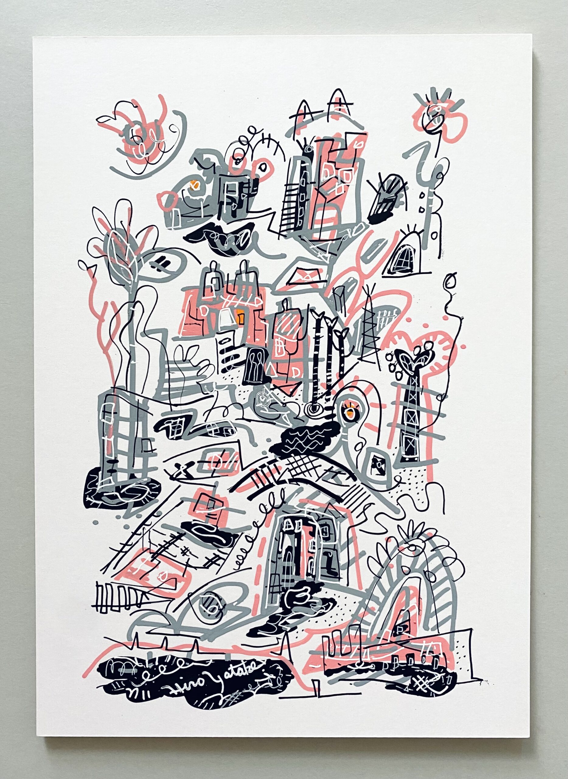 Secrets of the City BV-4 | ヒロ・ヤタベ ｜インテリア絵画