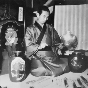 画家 白翁 1933年（昭和8年）美術学校漆工科卒業