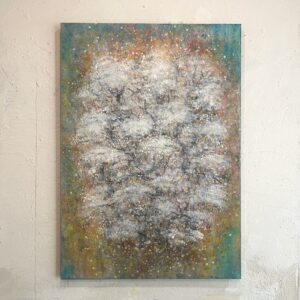 アクリル画 のおすすめ作品・人気作家 アクリル 抽象 花 春 桜 やまのこえ インテリア絵画 アート