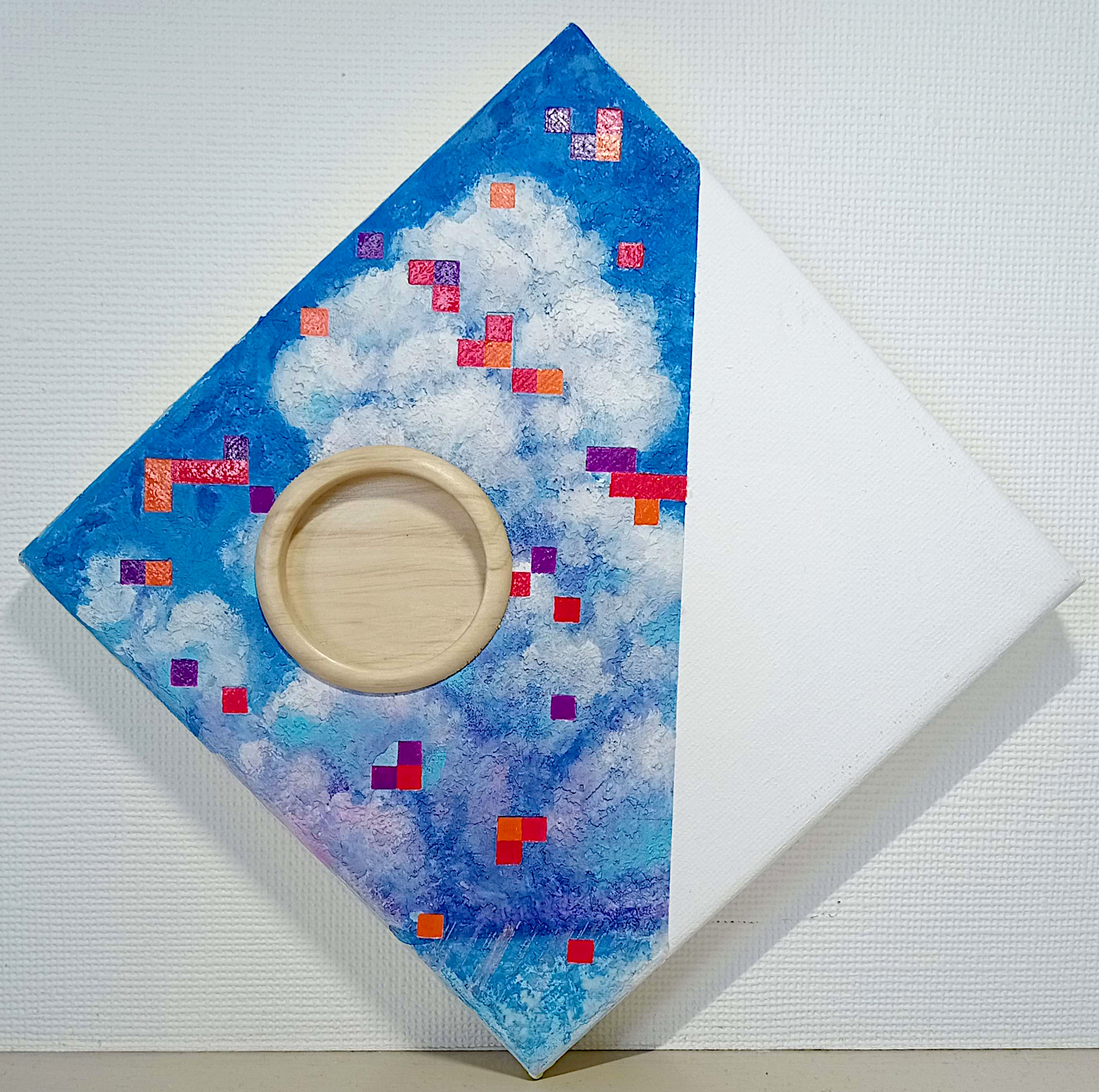 アクリル画 のおすすめ作品・人気作家 現代アート 空 ノイズ インテリア絵画 アート