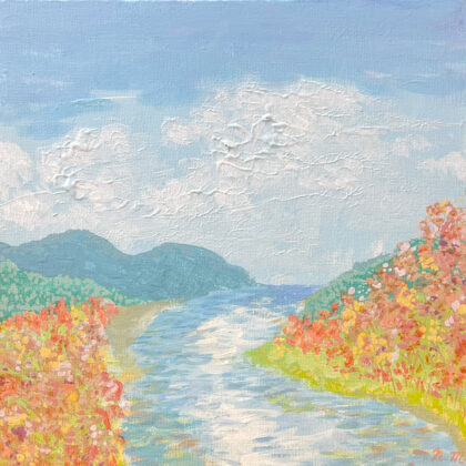 アクリル画 のおすすめ作品・人気作家 紅葉　秋　パステル パステルの世界　【紅葉】 インテリア絵画 アート