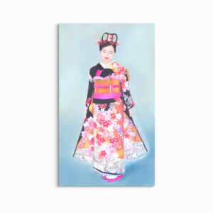 複製画 アートパネル のおすすめ作品・人気作家 人物着物 はなやぎ　桜（１/10） インテリア絵画 アート