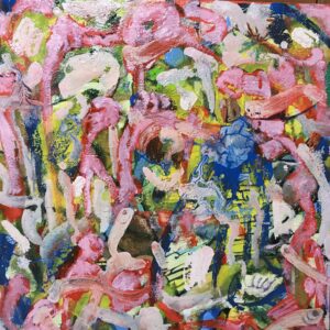 その他 抽象画 海に沈んだ金魚 インテリア絵画 アート