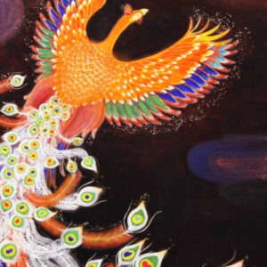 複製画 アートパネル のおすすめ作品・人気作家 日本画，デジタル画ジクレー 鳳凰　祈り1/10（ジクレー複製画） インテリア絵画 アート