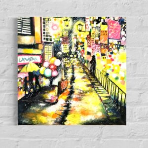 絵画 のおすすめ作品・人気作家 光 夜 雨 ネオン 風船 tomorrow インテリア絵画 アート