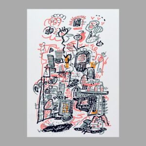 Urban Echoes AF-2 | ヒロ・ヤタベ ｜インテリア絵画 アートの