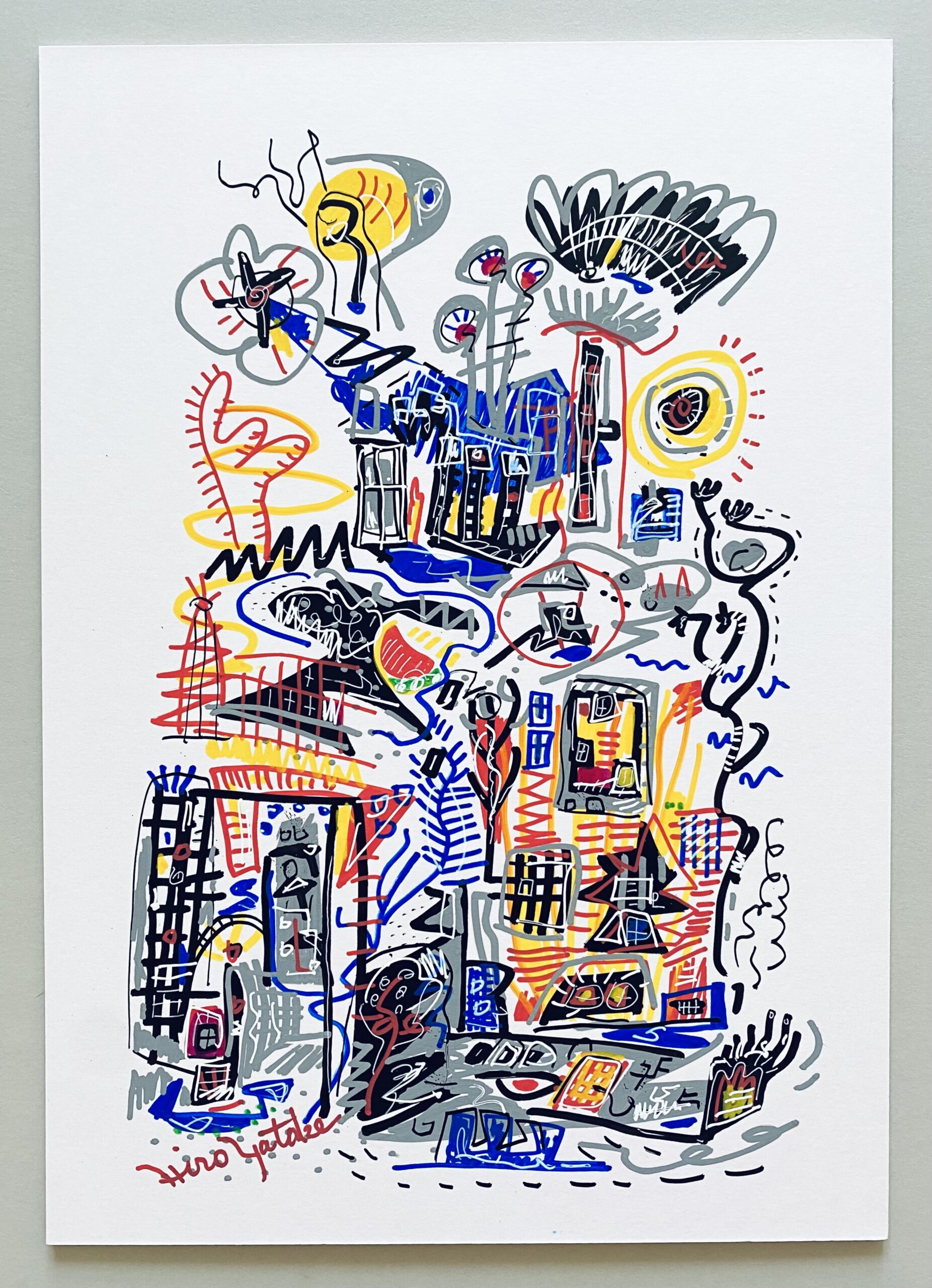 Urban Echoes AF-2 | ヒロ・ヤタベ ｜インテリア絵画 アートの