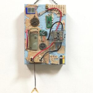 コラージュ のおすすめ作品・人気作家 ガラクタジャンクアート 寡黙な隣人の備忘録より〜失くした記憶の再生装置〜 インテリア絵画 アート